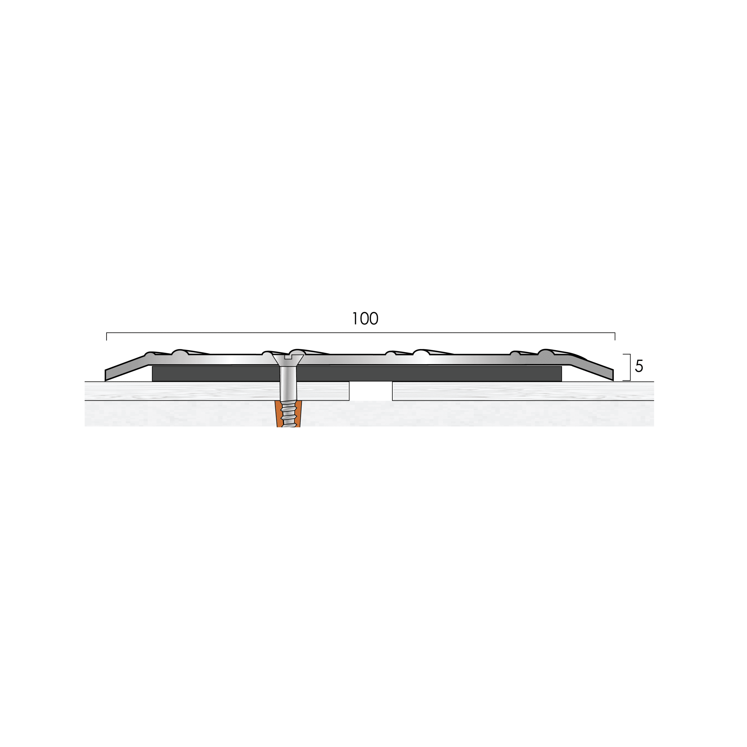 ACHP100P - Aluminium