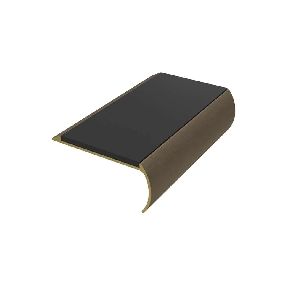 BN14 - Antique Bronze & PVC Smooth Textured - Black