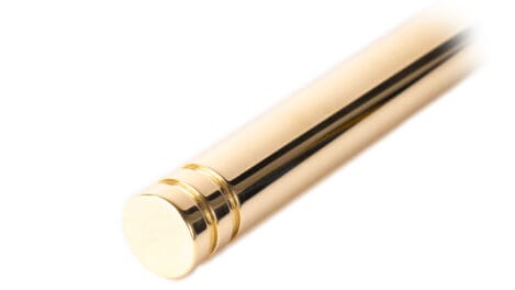 Brass Stair Rod with a Castle Finial.