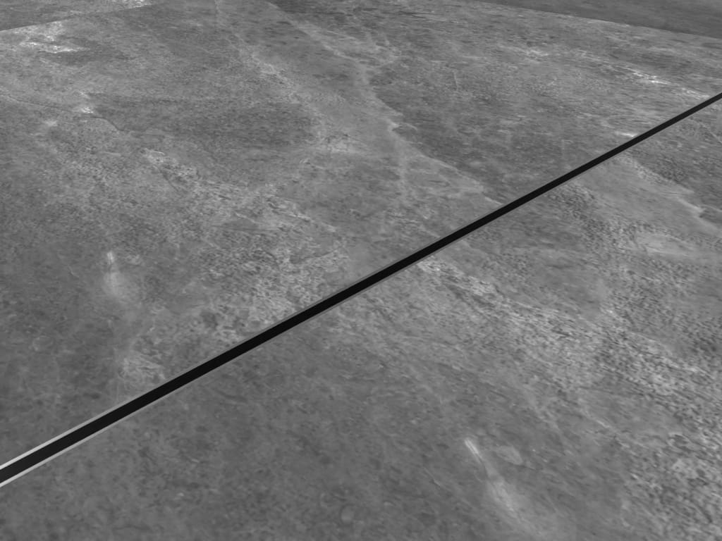 Example of an Reflex Expansion Profile with Black Movement Joints installed in hard floor coverings.