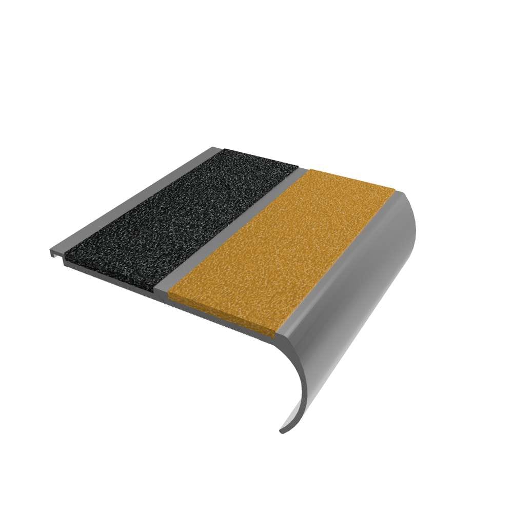 AN82 GRP - Mill Aluminium + GRPTI37.25 - Yellow + Black