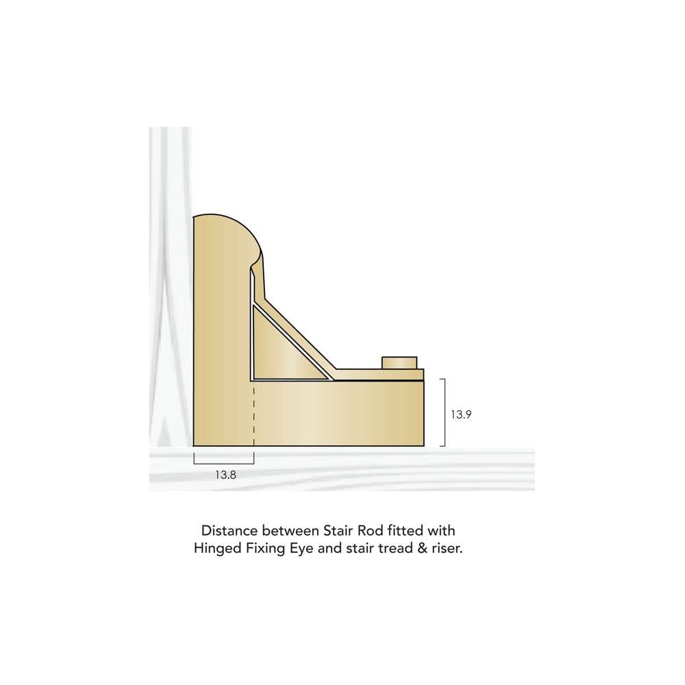 Triangular Hinged Fixing Eye